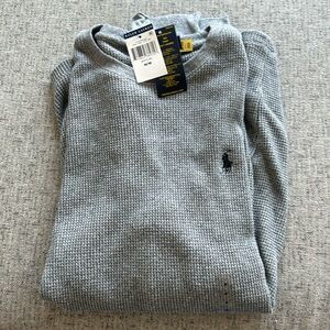 brand new with tags ralph lauren waffle knit thermal